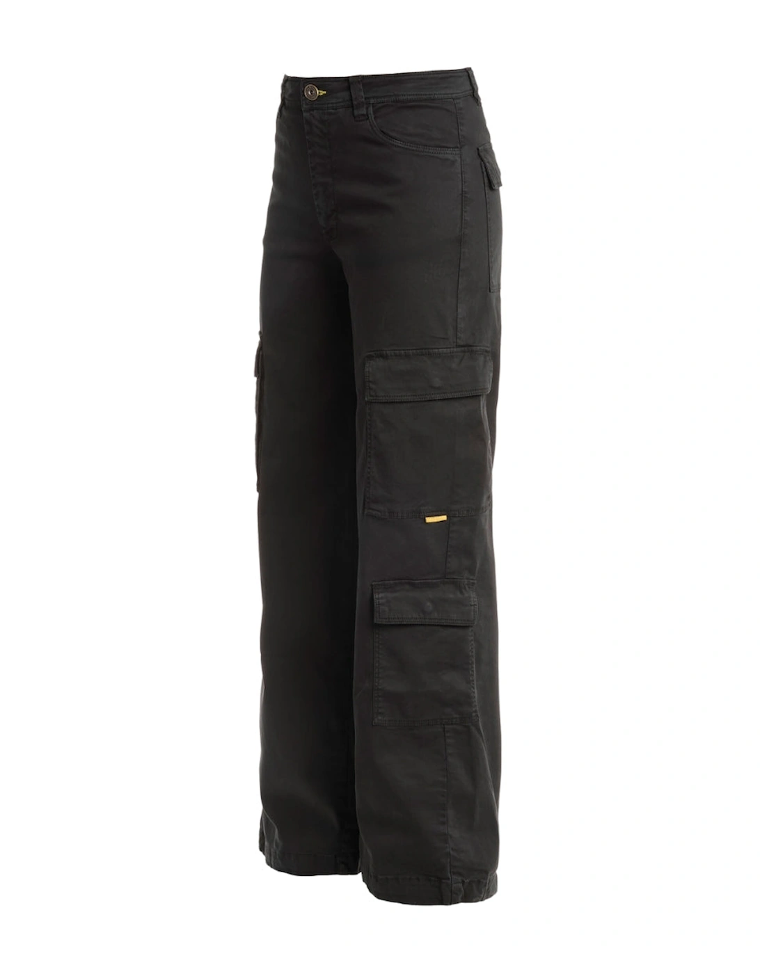 Lela Black Cargo Pants