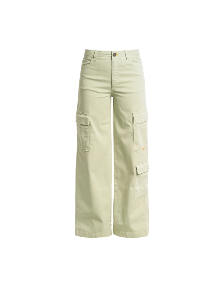Lela Nile Green Cargo Pants
