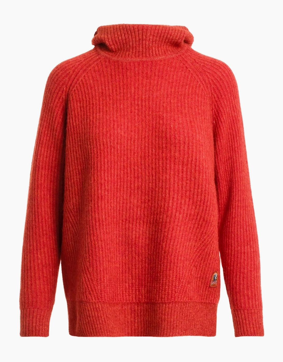 Parajumpers Women's Parajumpers Tory Knitted Hoodie Comfort Fit Red Hoodie