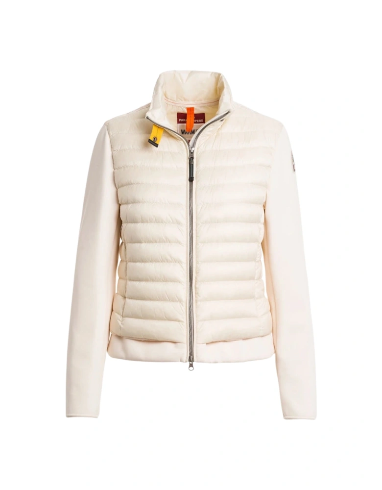 Zena Moonbeam Cream Down Jacket