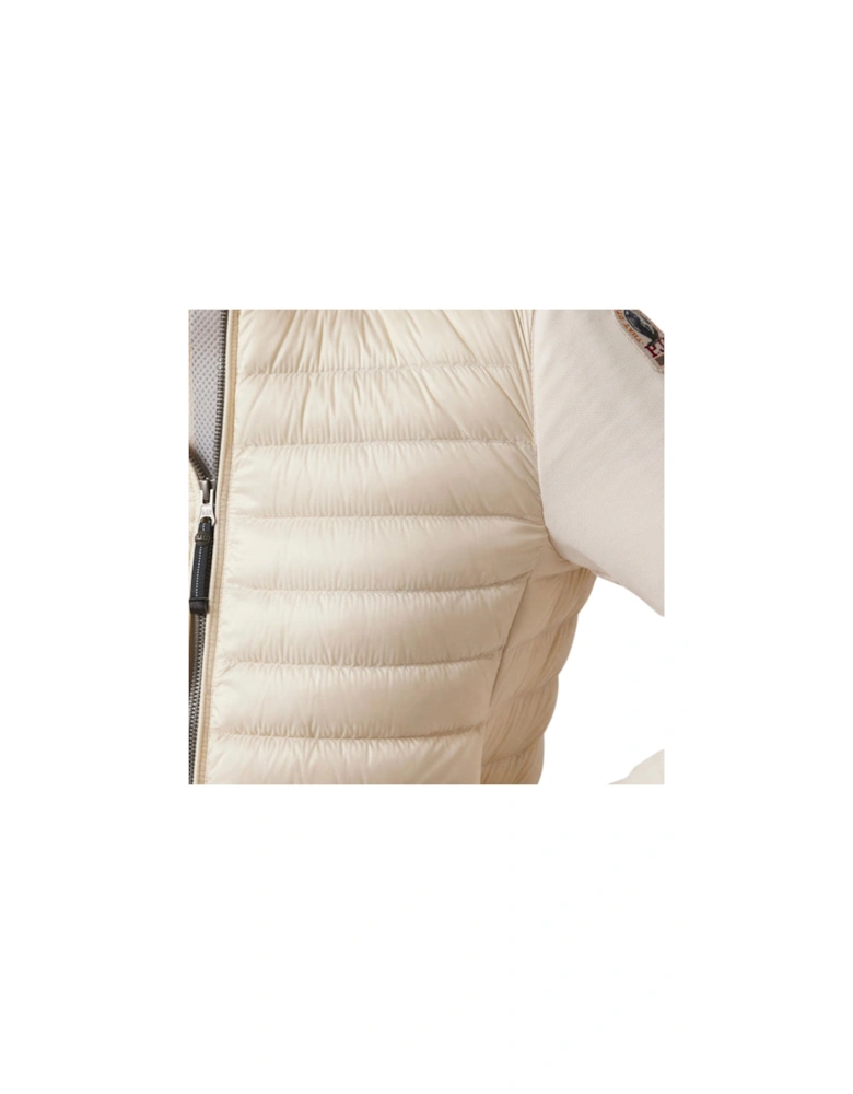 Zena Moonbeam Cream Down Jacket