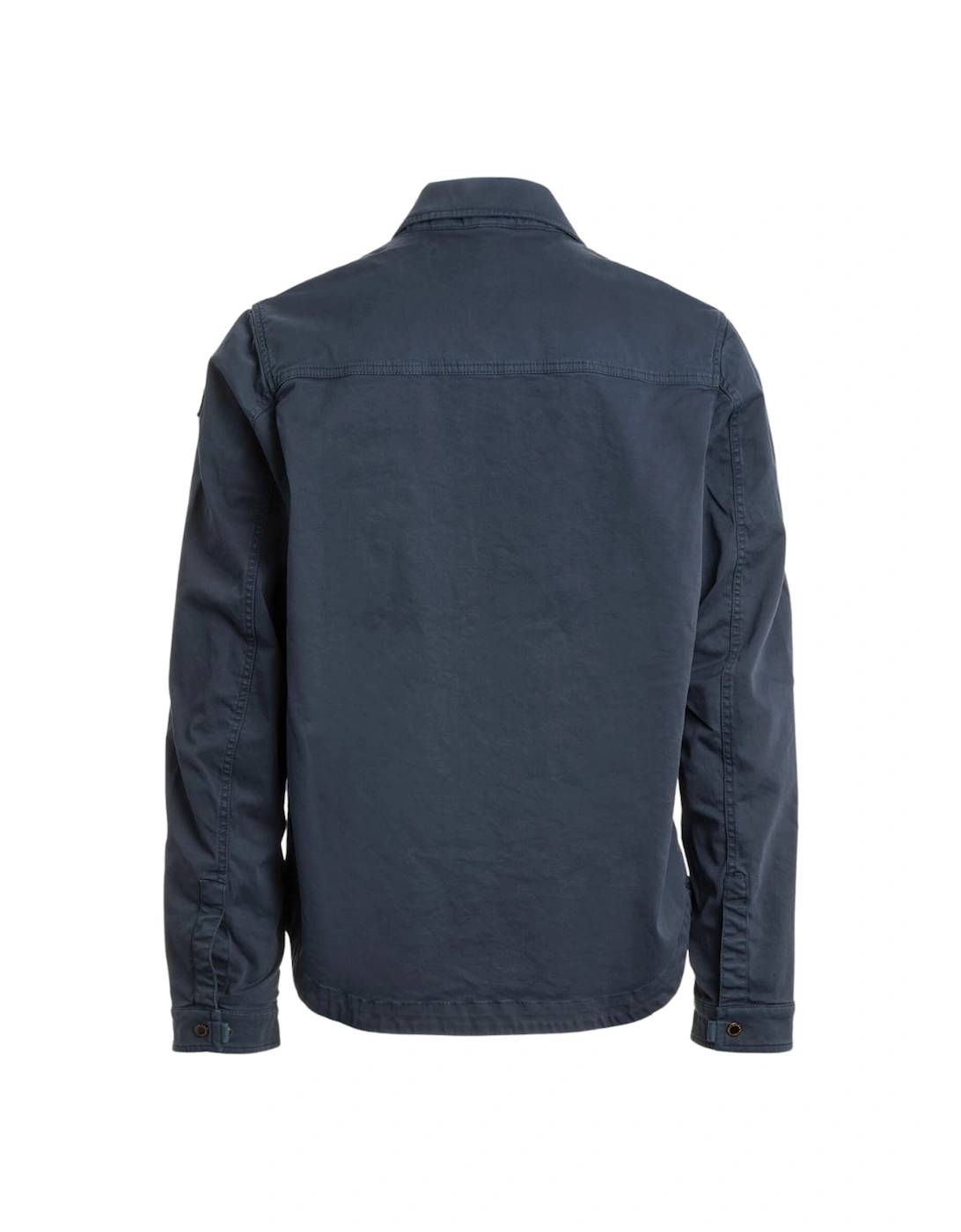 Tel Navy Blue Overshirt Jacket