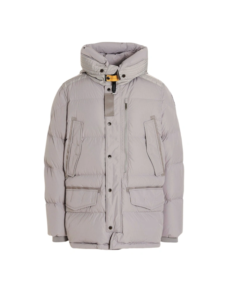 Harraseeket Pelican Grey Down Parka Jacket