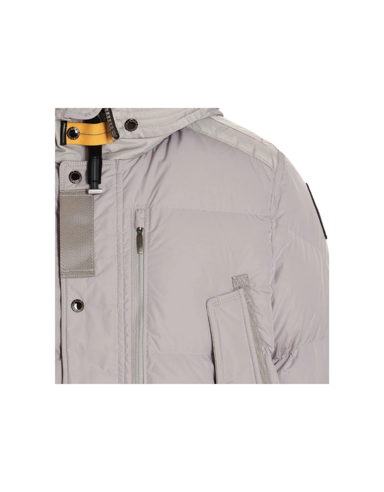 Harraseeket Pelican Grey Down Parka Jacket