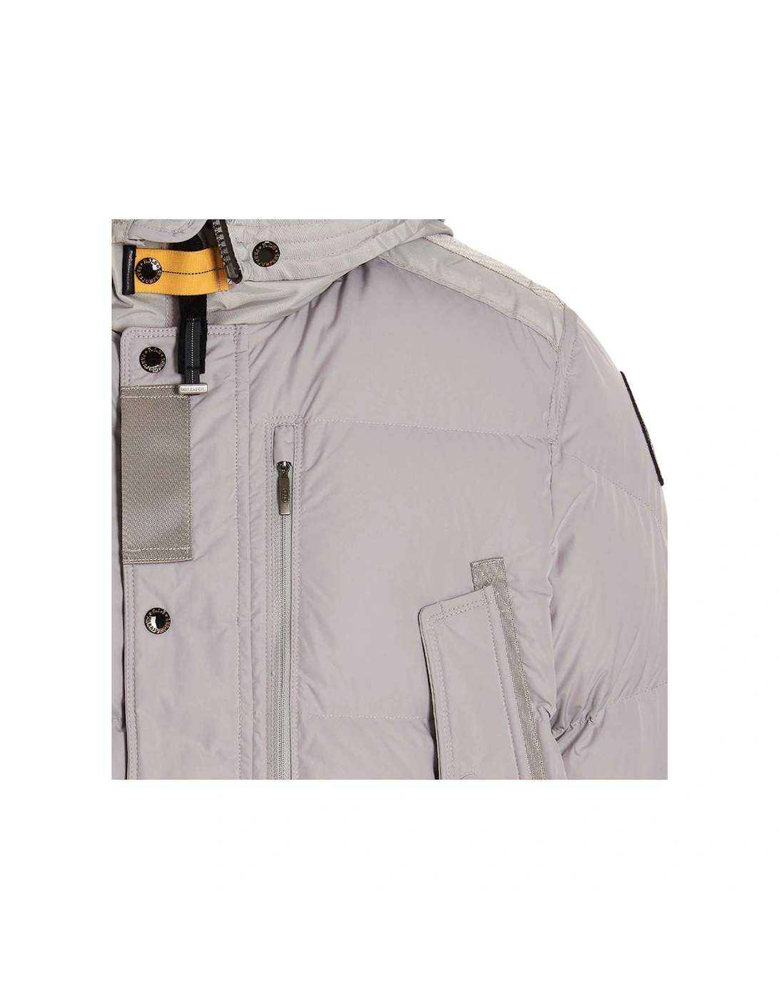 Harraseeket Pelican Grey Down Parka Jacket