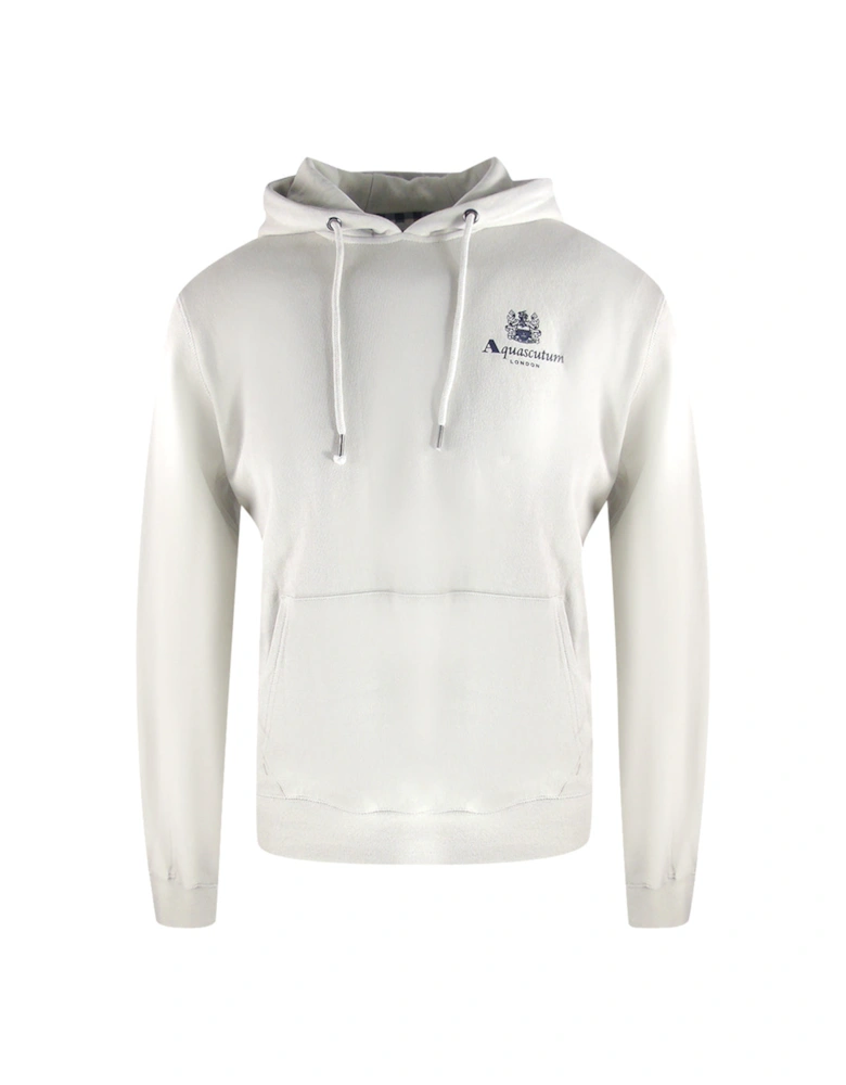 Active Small Logo Antartica White Hoodie
