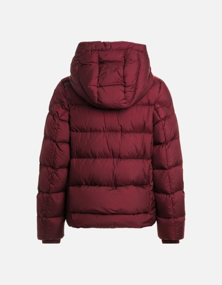 Bertilla Amarone Burgundy Down Jacket