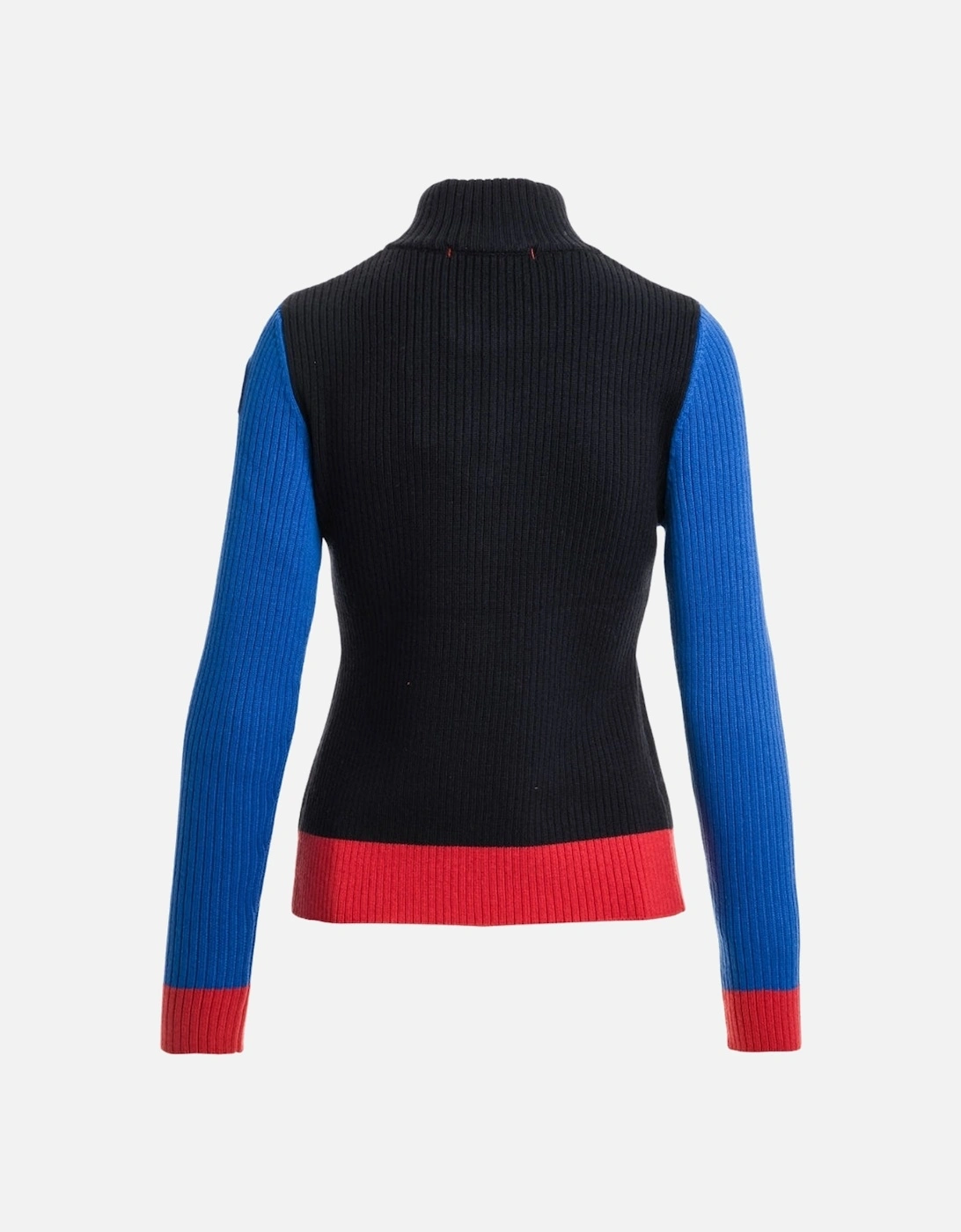 Gia Navy Blue Quarter Zip Sweater
