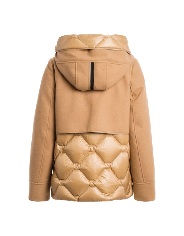 Nadine Camel Brown Down Jacket