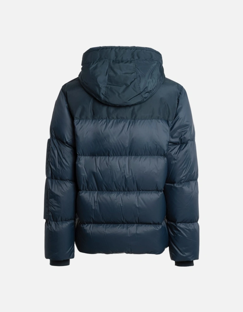 Tyrik Dark Avio Navy Blue Down Jacket