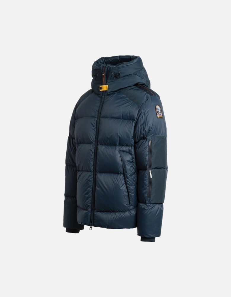Tyrik Dark Avio Navy Blue Down Jacket