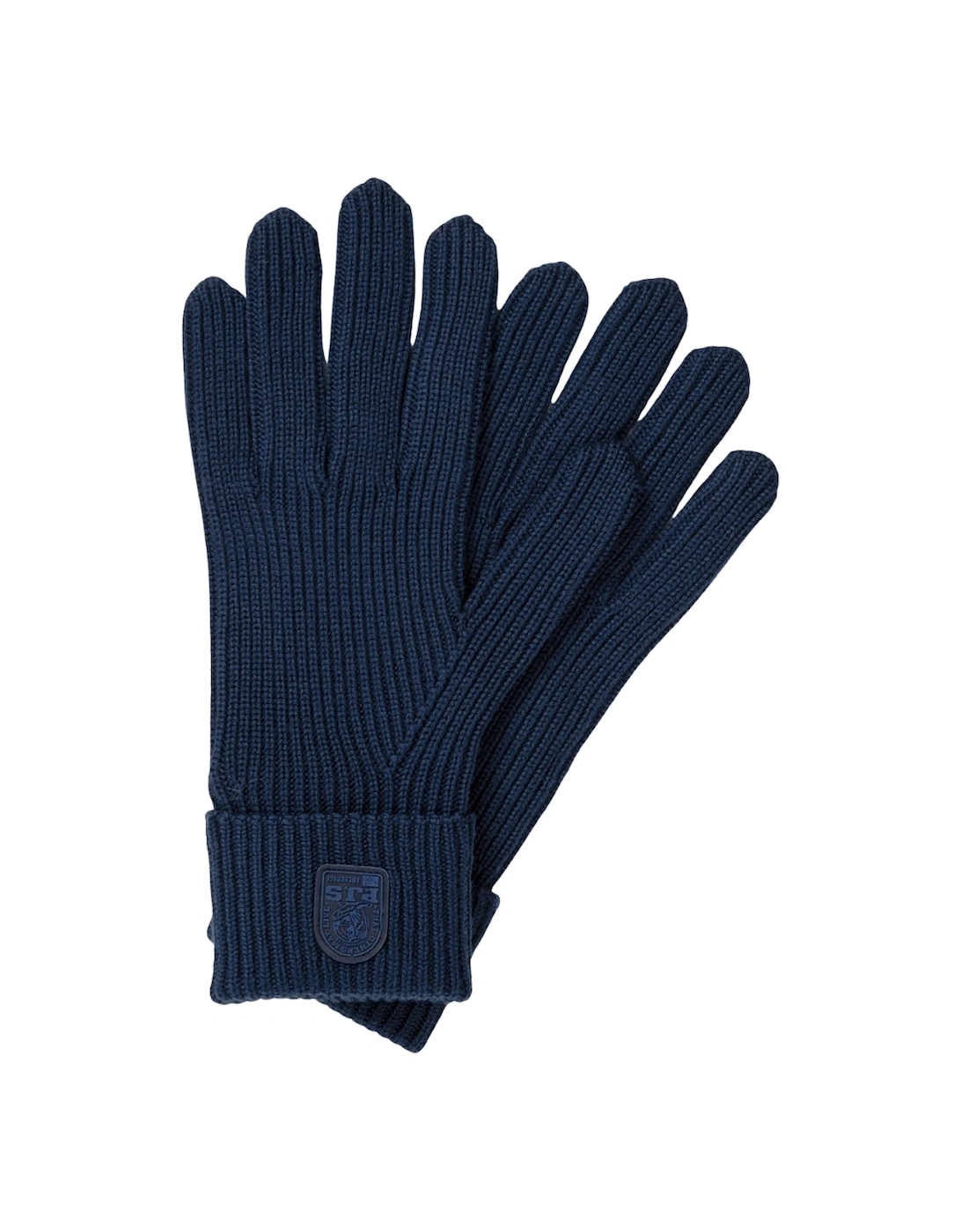 Plain Gloves Peacoat Dark Blue Gloves, 2 of 1