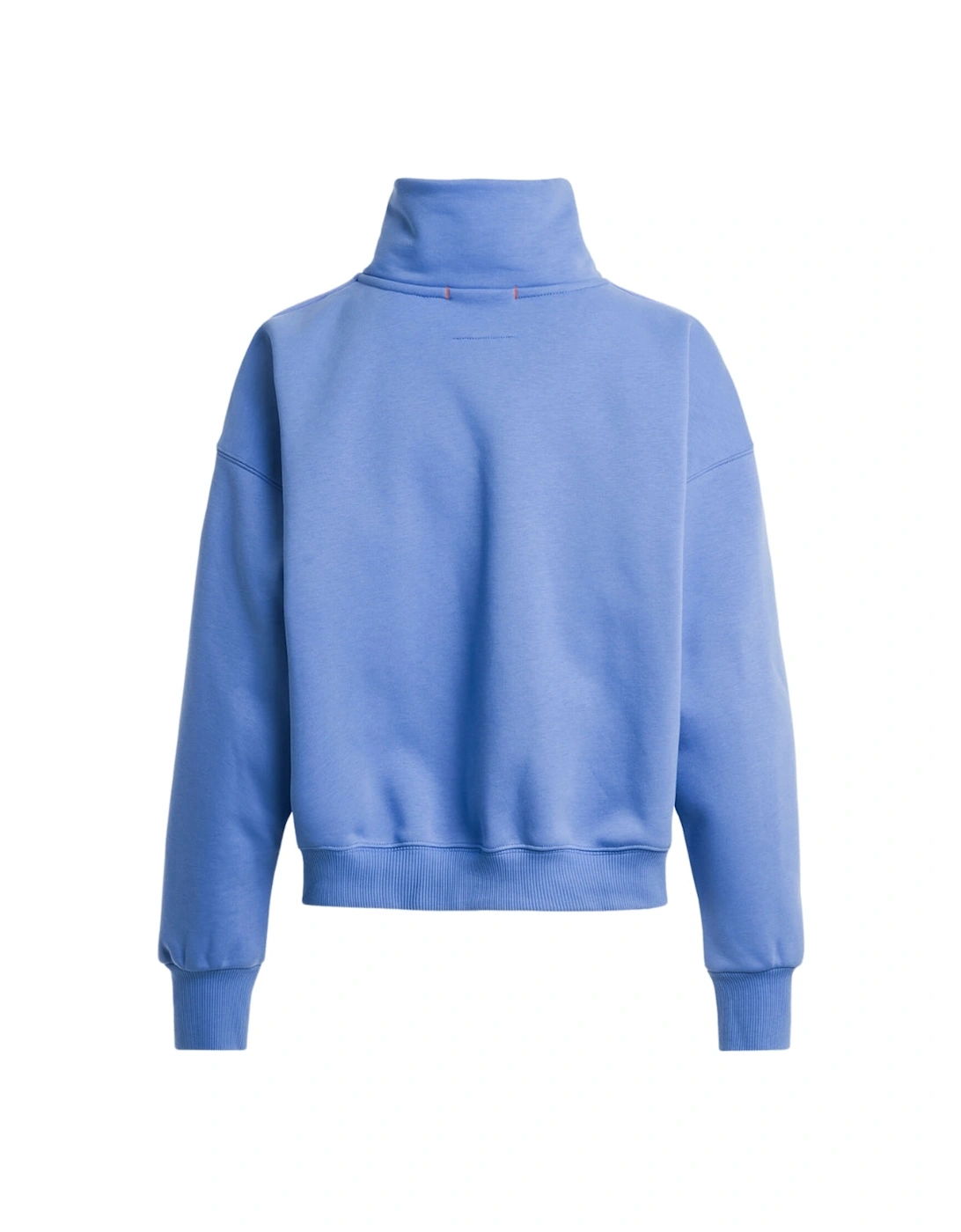 Box Fit Zendaya Cornflower Blue Quarter Zip Sweatshirt