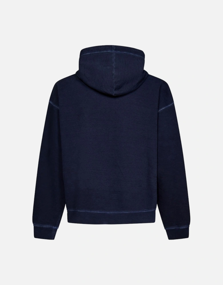 Hercalina Fit dark Navy Blue Hoodie