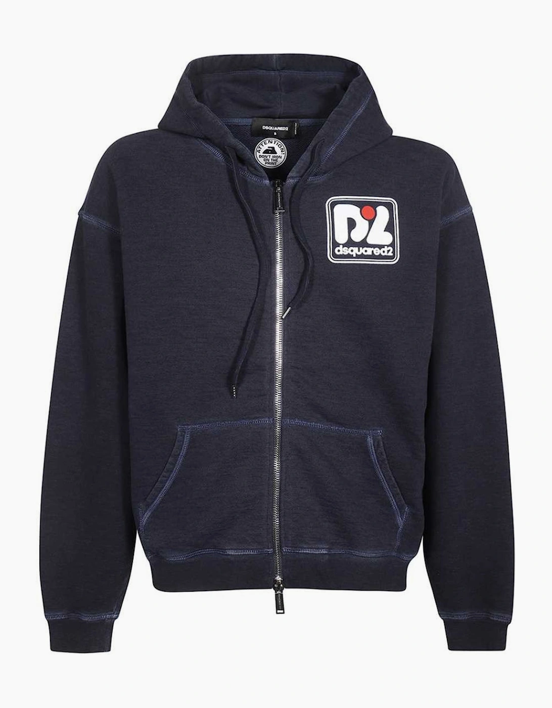 Dsquared2 Men's Blue Hercalina Fit Navy Hoodie  38 M