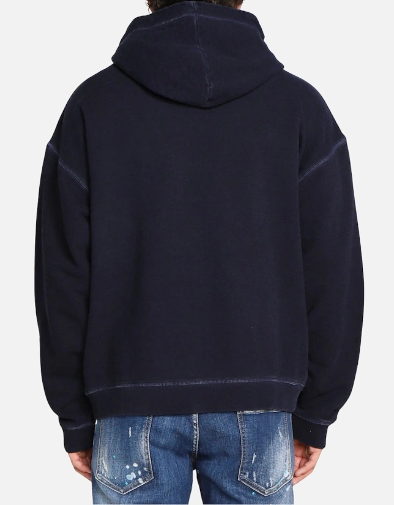 Hercalina Fit dark Navy Blue Hoodie