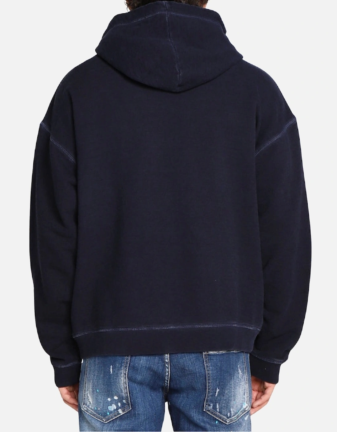 Hercalina Fit dark Navy Blue Hoodie