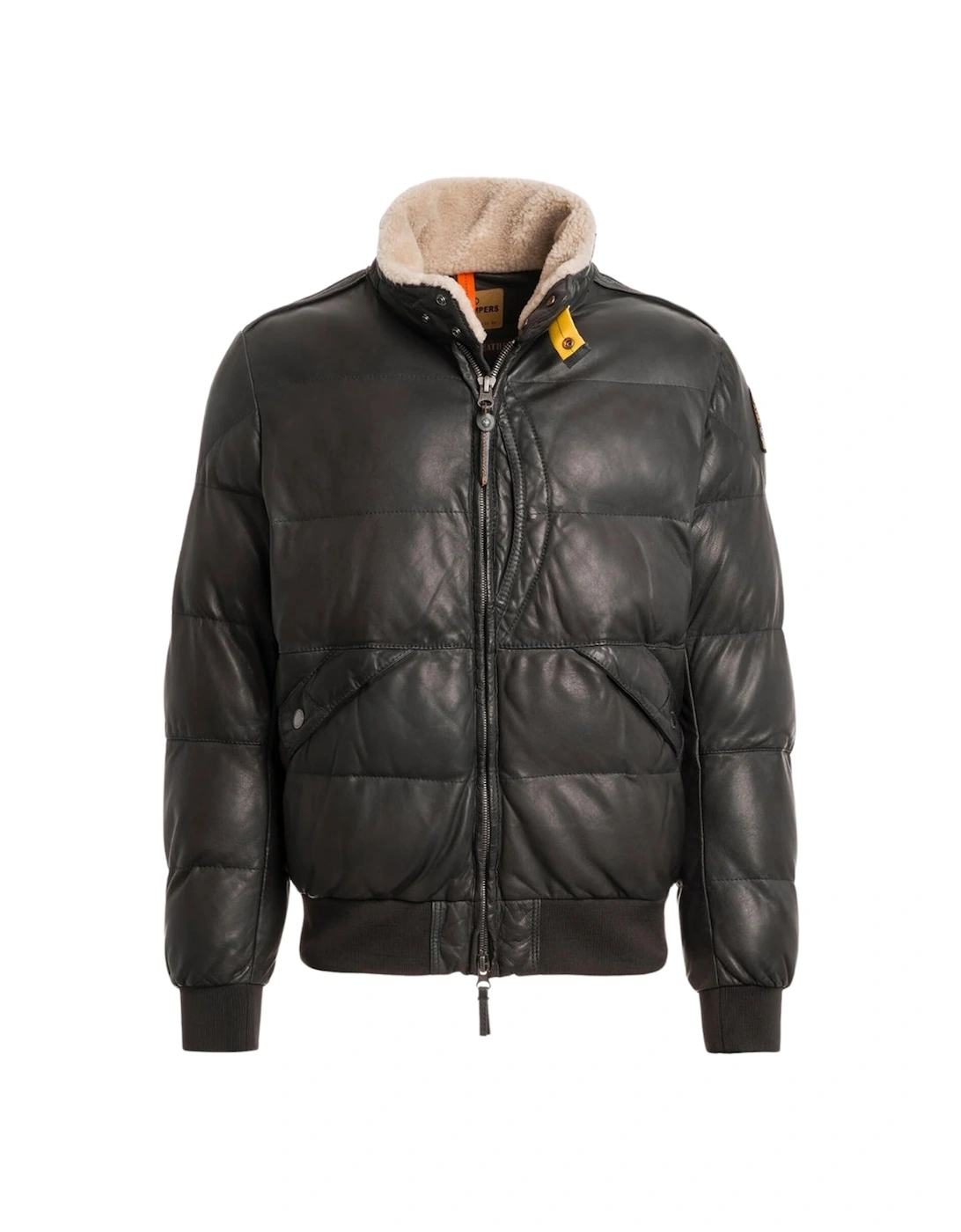 Alf Leather Phantom Dark Grey Leather Jacket, 4 of 3