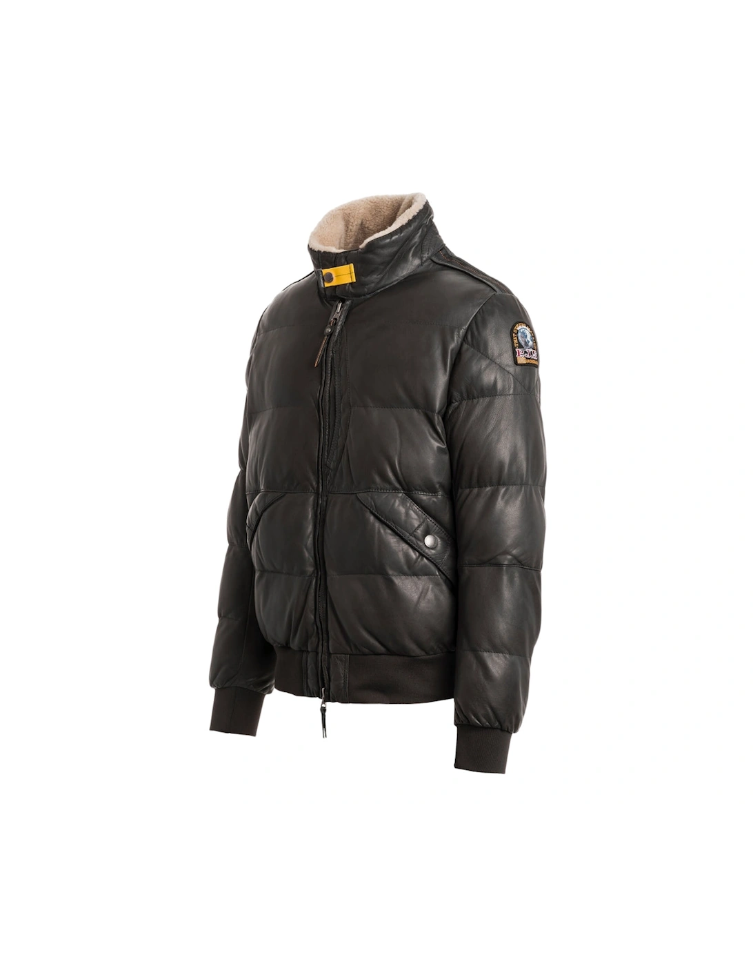 Alf Leather Phantom Dark Grey Leather Jacket