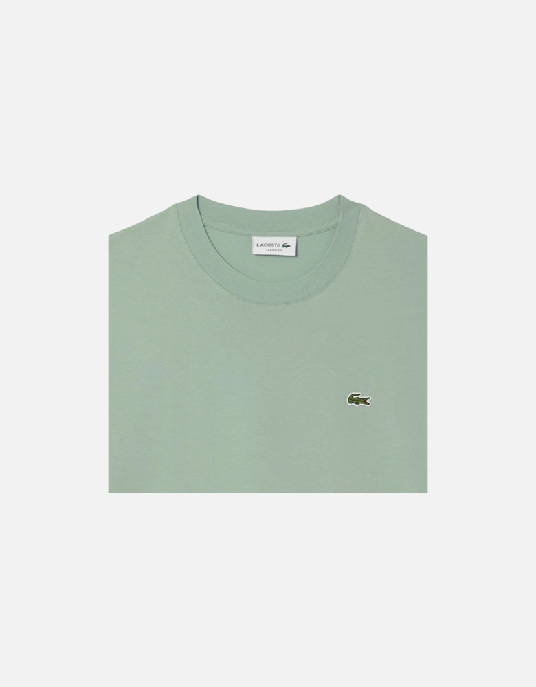 Classic Fit Cotton T-Shirt Pastel Green