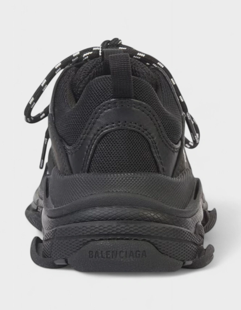 Kids Triple S Trainers Black