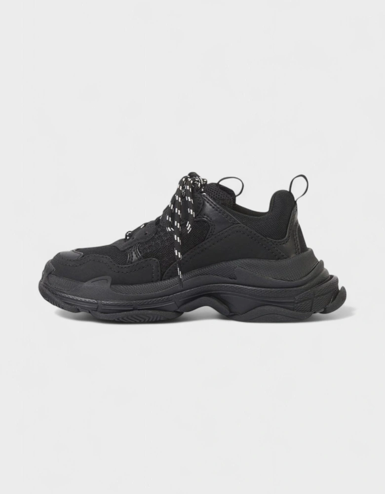 Kids Triple S Trainers Black