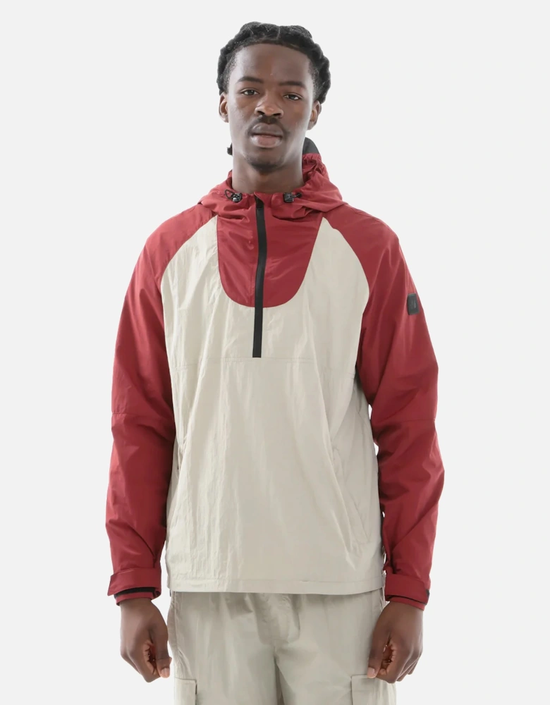 Stone/Dark Red Supersonic Jacket