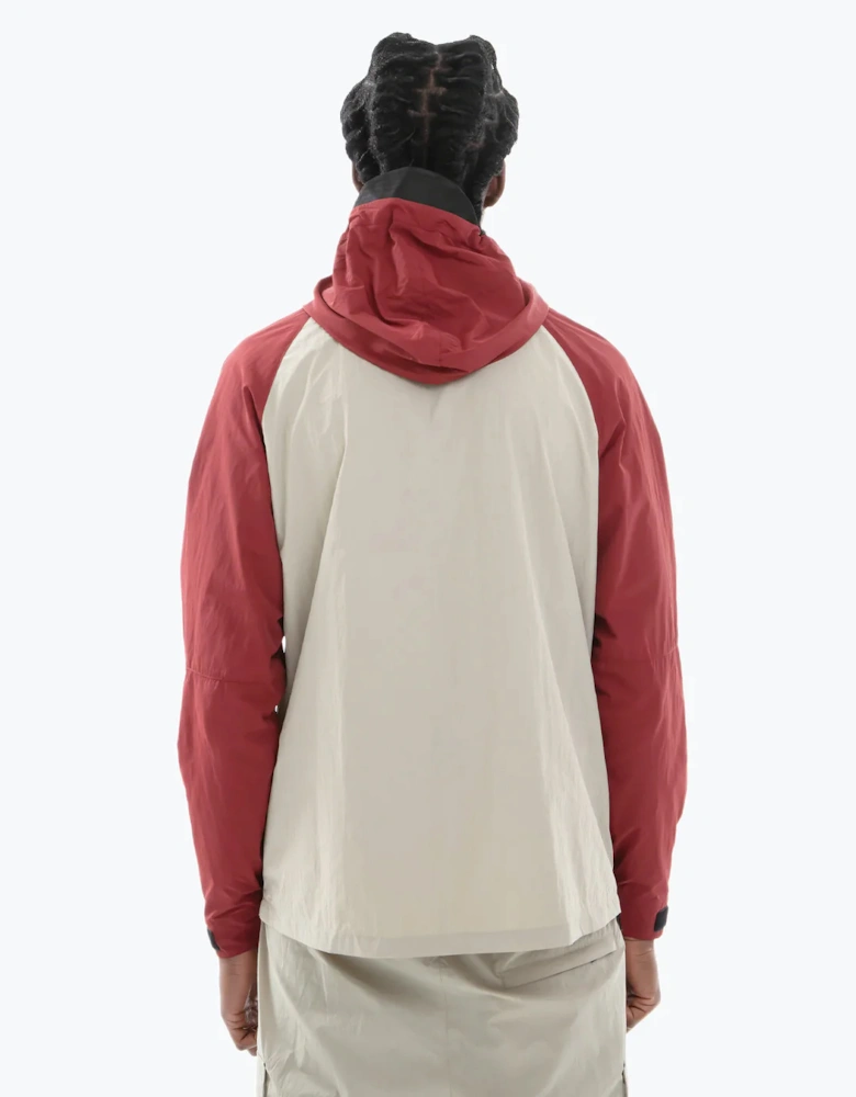 Stone/Dark Red Supersonic Jacket