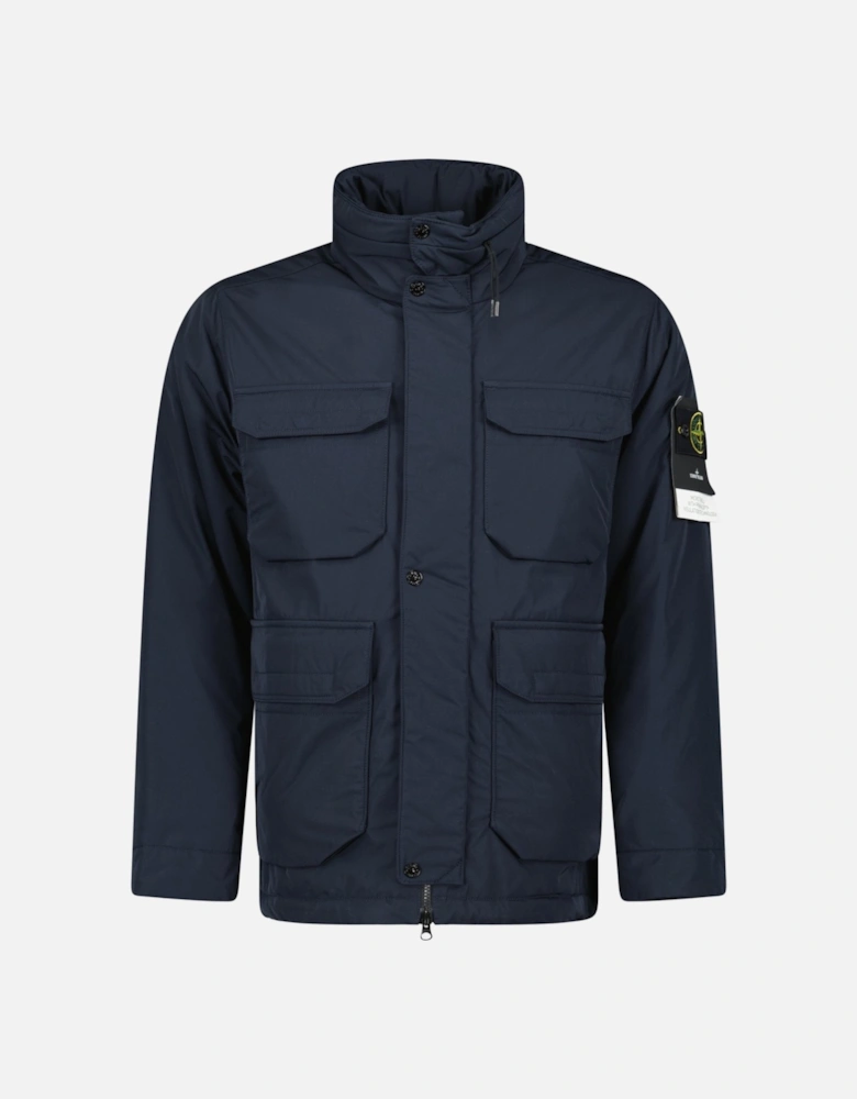 Micro-Twill Primaloft Field Jacket Navy