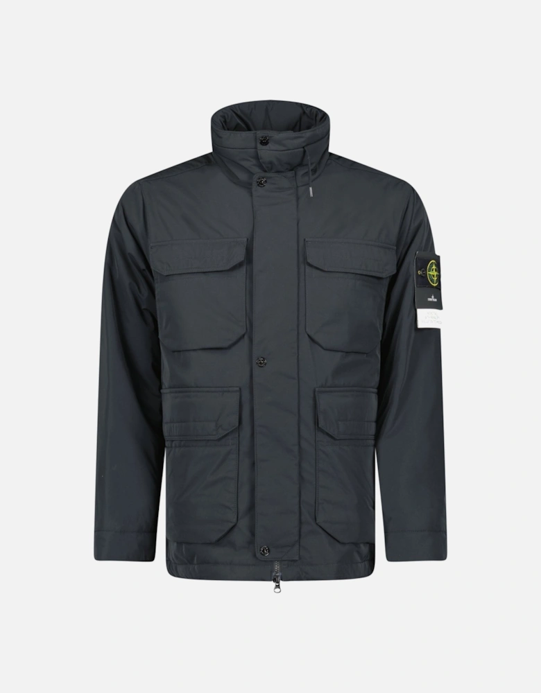 Micro-Twill Primaloft Field Jacket Black
