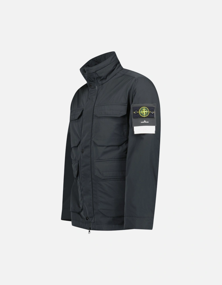 Micro-Twill Primaloft Field Jacket Black