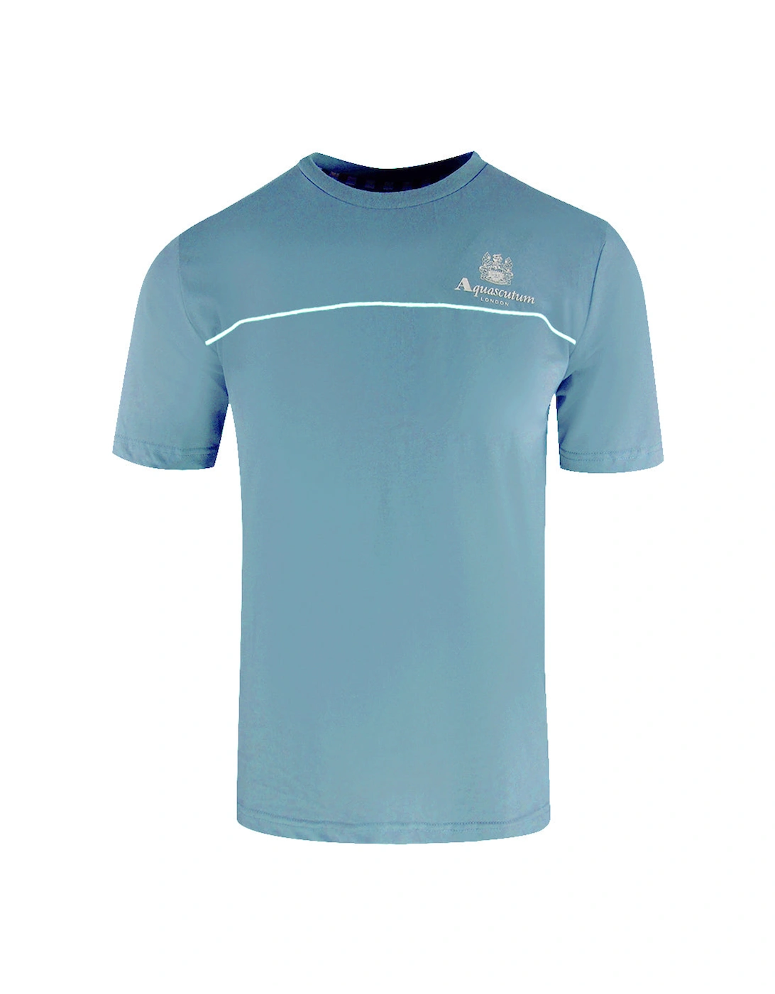 Active Piping Design Avio Blue T-Shirt, 3 of 2
