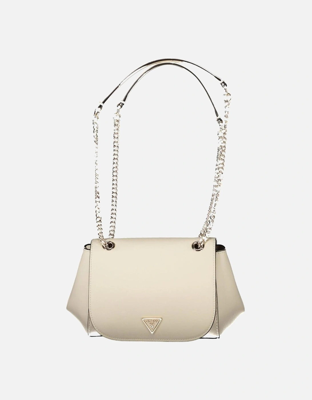 Dual Chain Shoulder Handle Talent Bag Women - White Handbags, 4 of 3