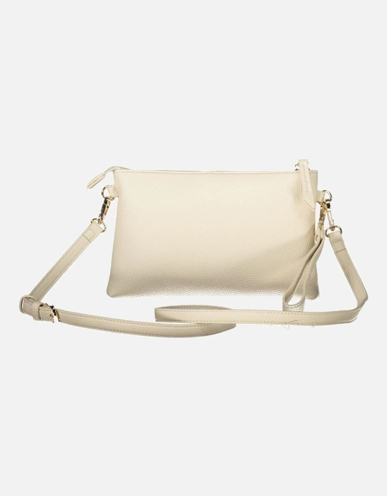 Elegant Sustainable Handbag with Versatile Straps Women - Beige