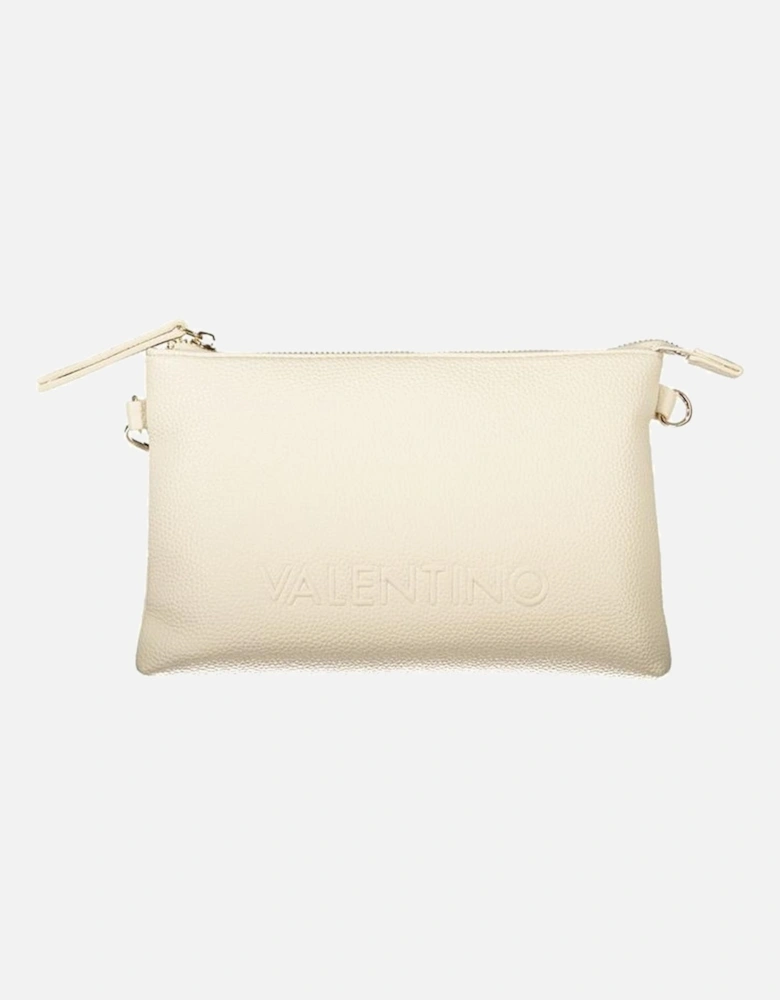 Elegant Sustainable Handbag with Versatile Straps Women - Beige