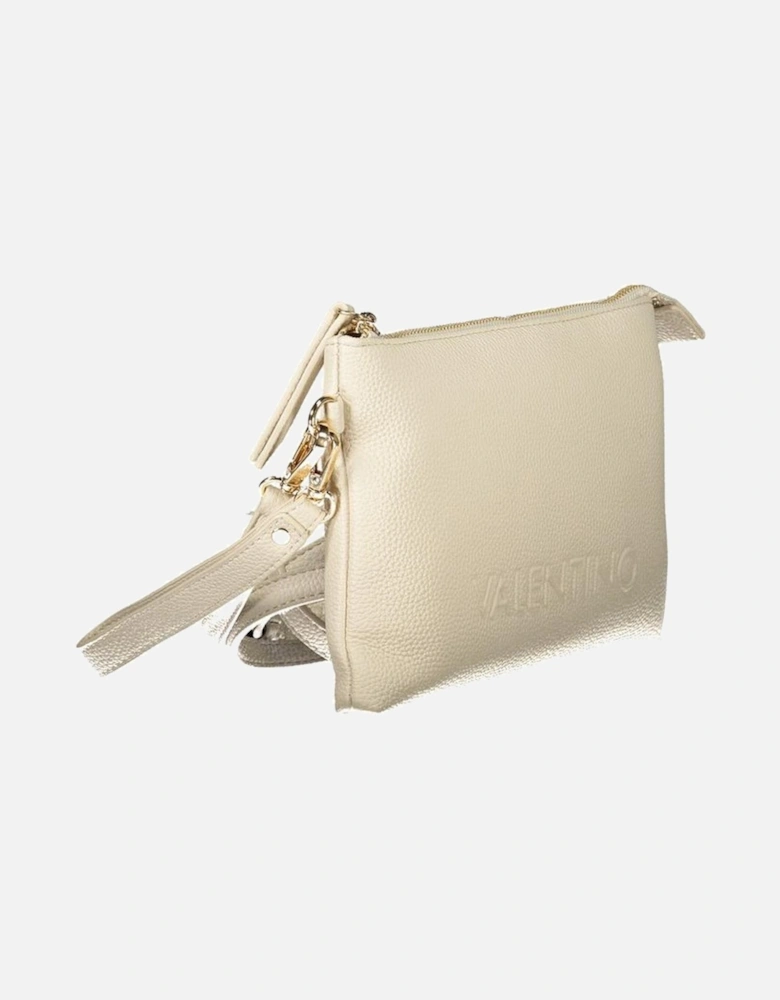 Elegant Sustainable Handbag with Versatile Straps Women - Beige