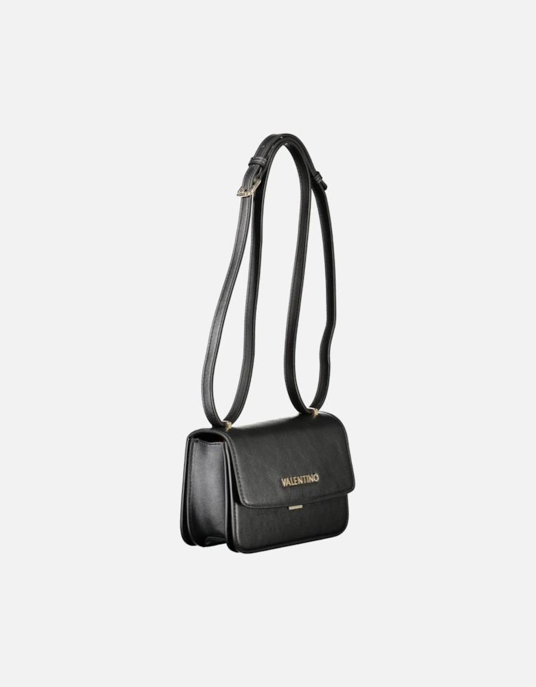 Sleek Sophisticated Handbag with Adjustable Strap Women - Black