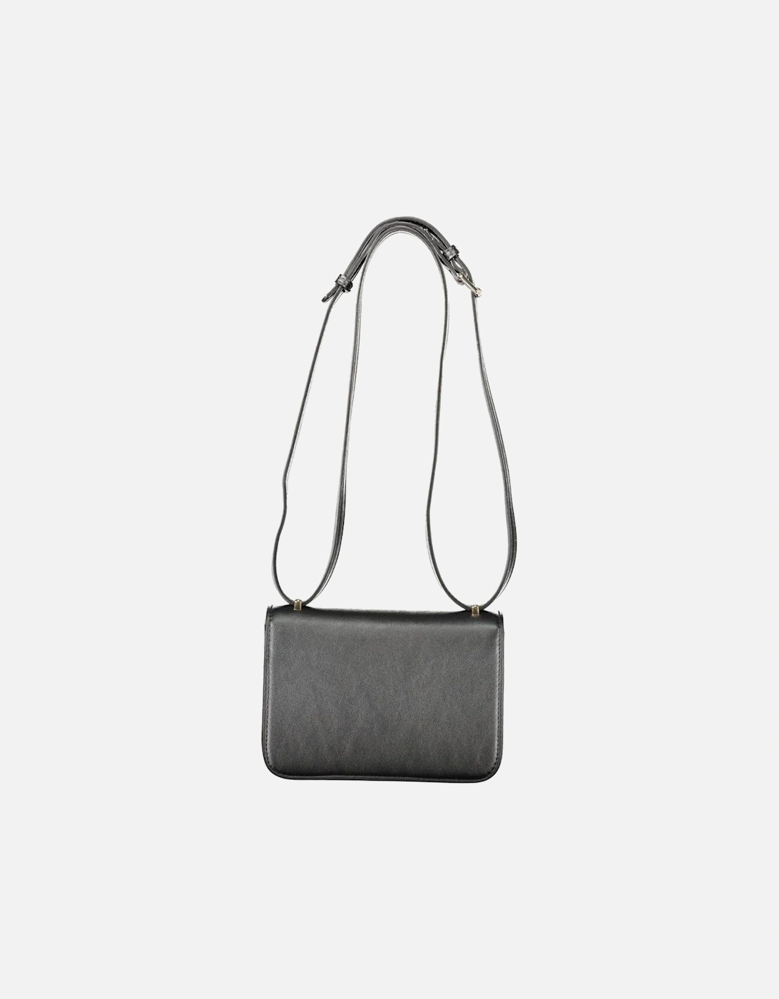 Sleek Sophisticated Handbag with Adjustable Strap Women - Black