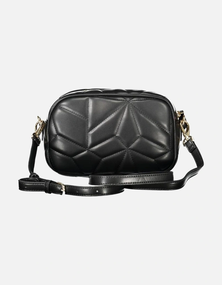 Chic Versatile Shoulder Bag with Adjustable Strap Women - Black