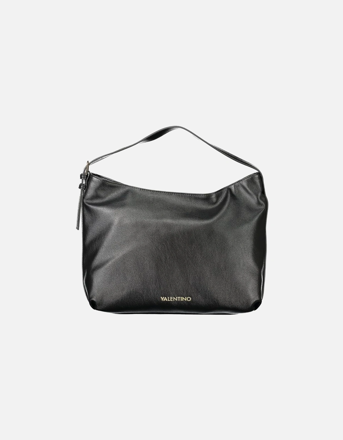 Adjustable Shoulder Handle Handbag with Zip Closure Women - Black, 4 of 3