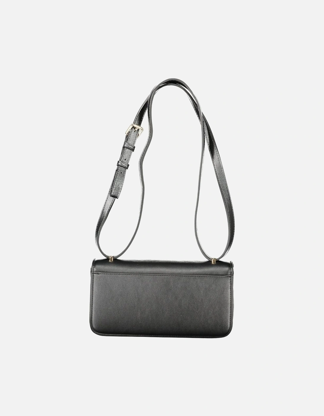 Statement Shoulder Bag with Adjustable Strap Women - Black Handbags