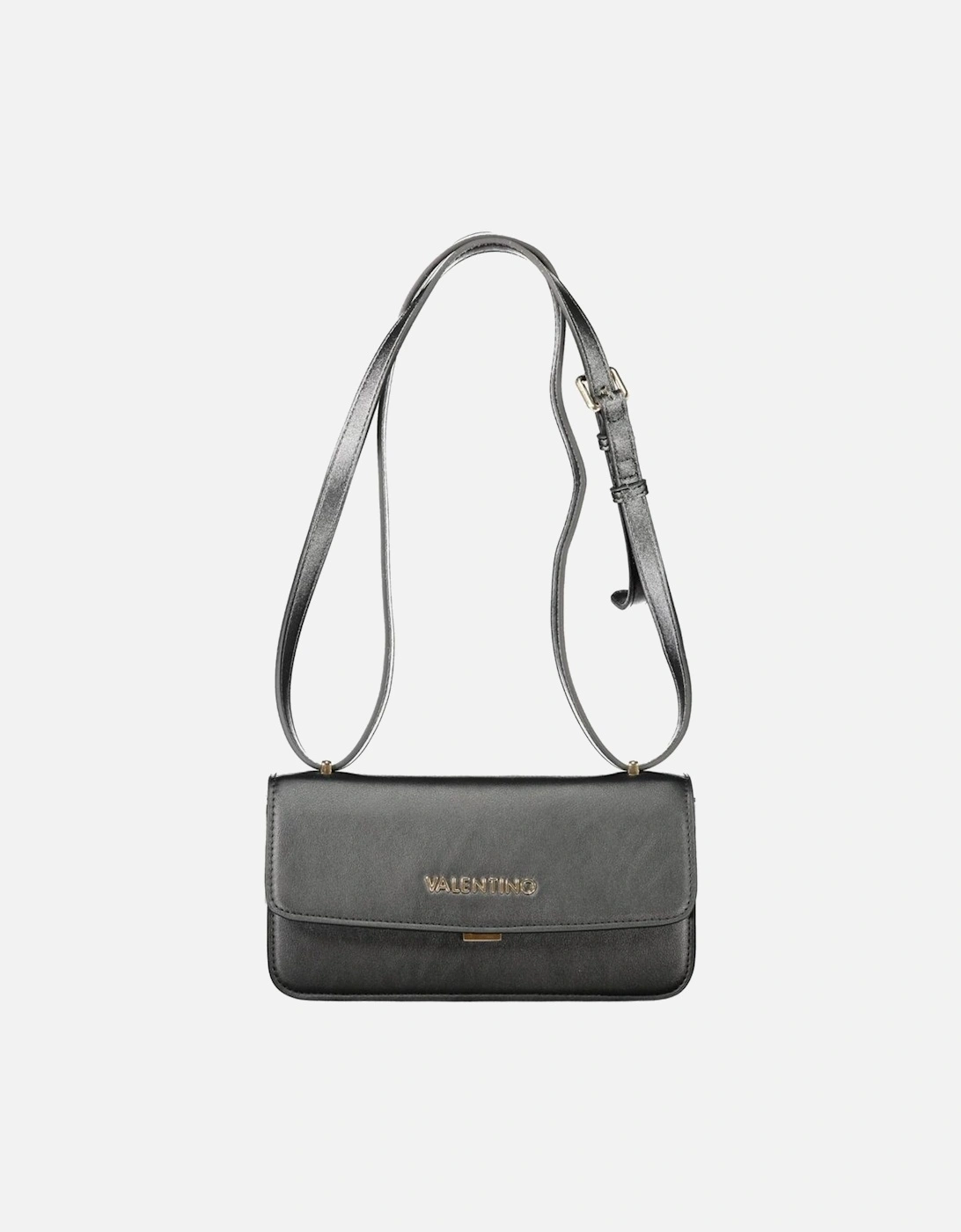 Statement Shoulder Bag with Adjustable Strap Women - Black Handbags, 4 of 3
