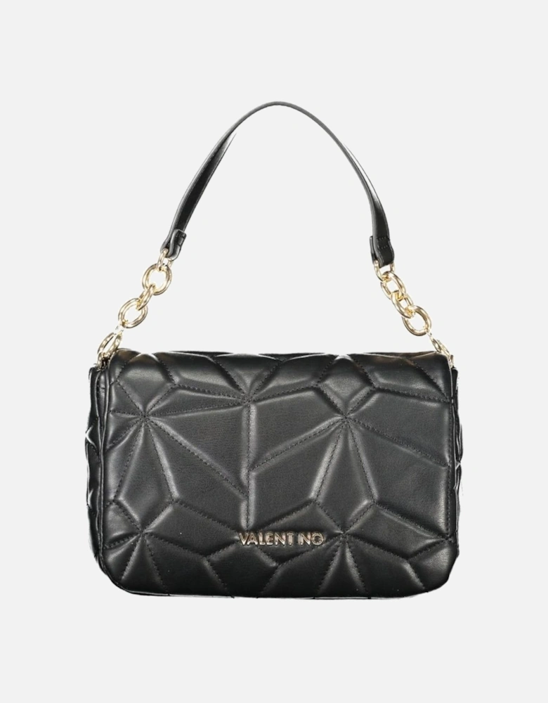 Sophisticated Shoulder Bag with Versatile Chain Handle Women - Black