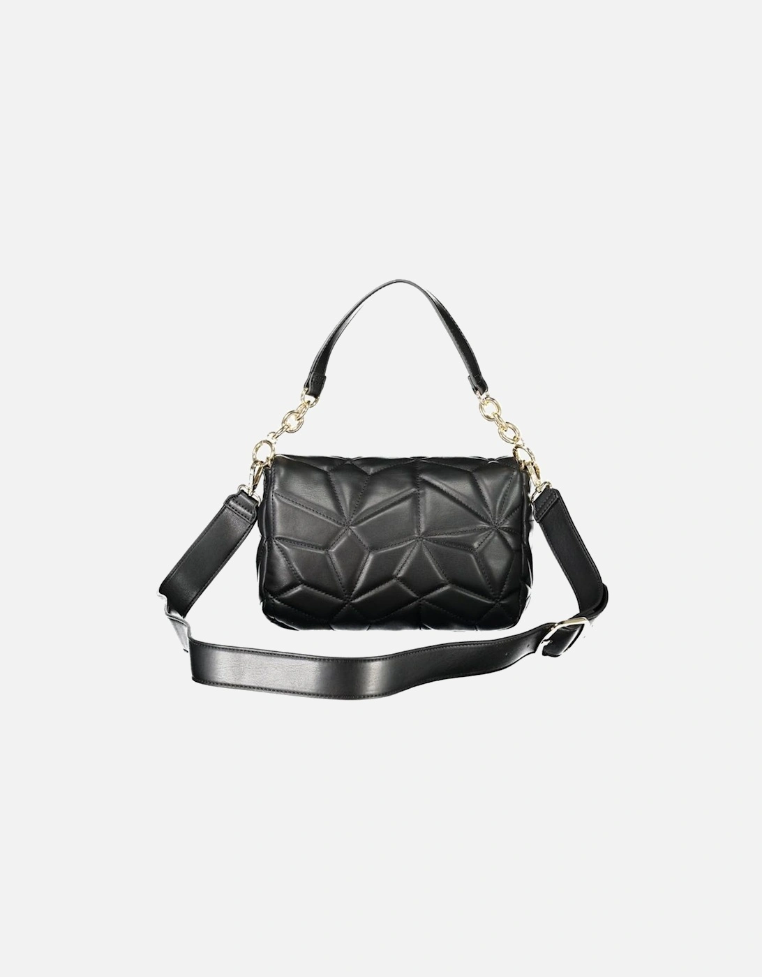 Sophisticated Shoulder Bag with Versatile Chain Handle Women - Black