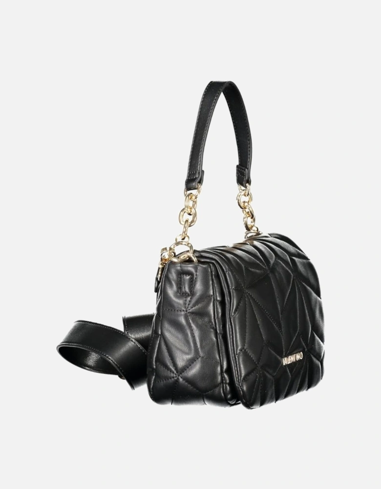 Sophisticated Shoulder Bag with Versatile Chain Handle Women - Black