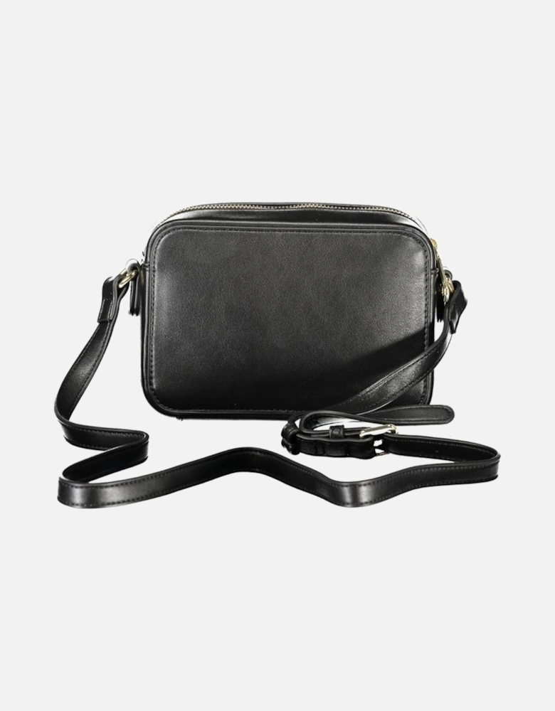 Adjustable Shoulder Bag with Iconic Logo Women - Black Handbags