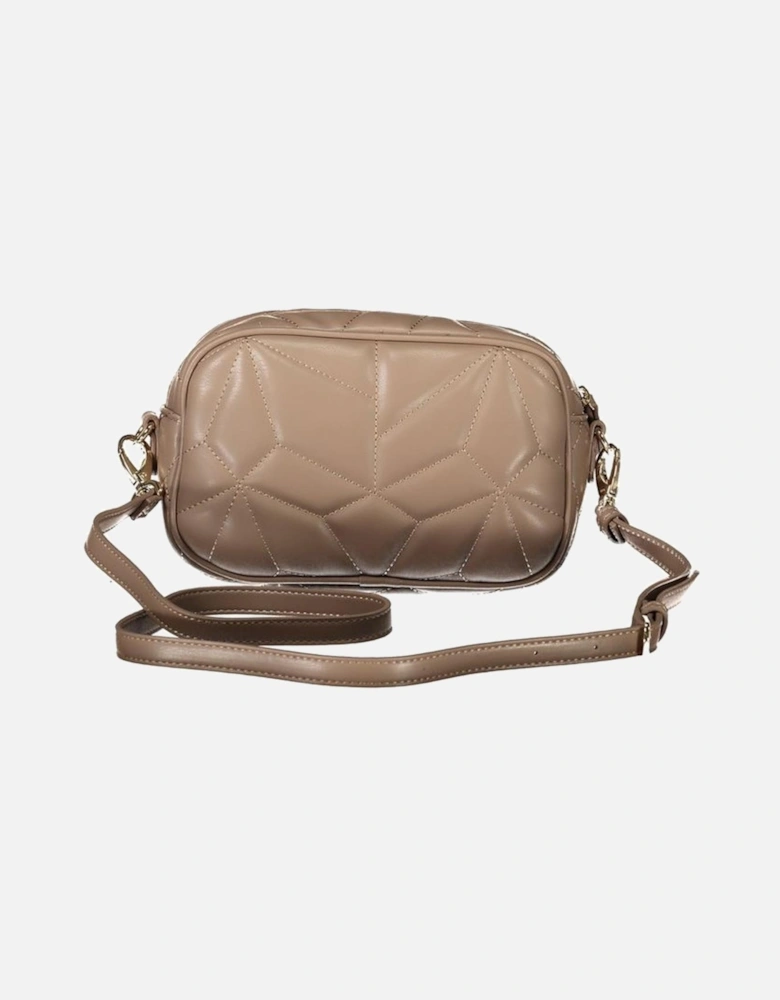 Chic Shoulder Bag with Adjustable Strap and Zip Closure Women - Brown