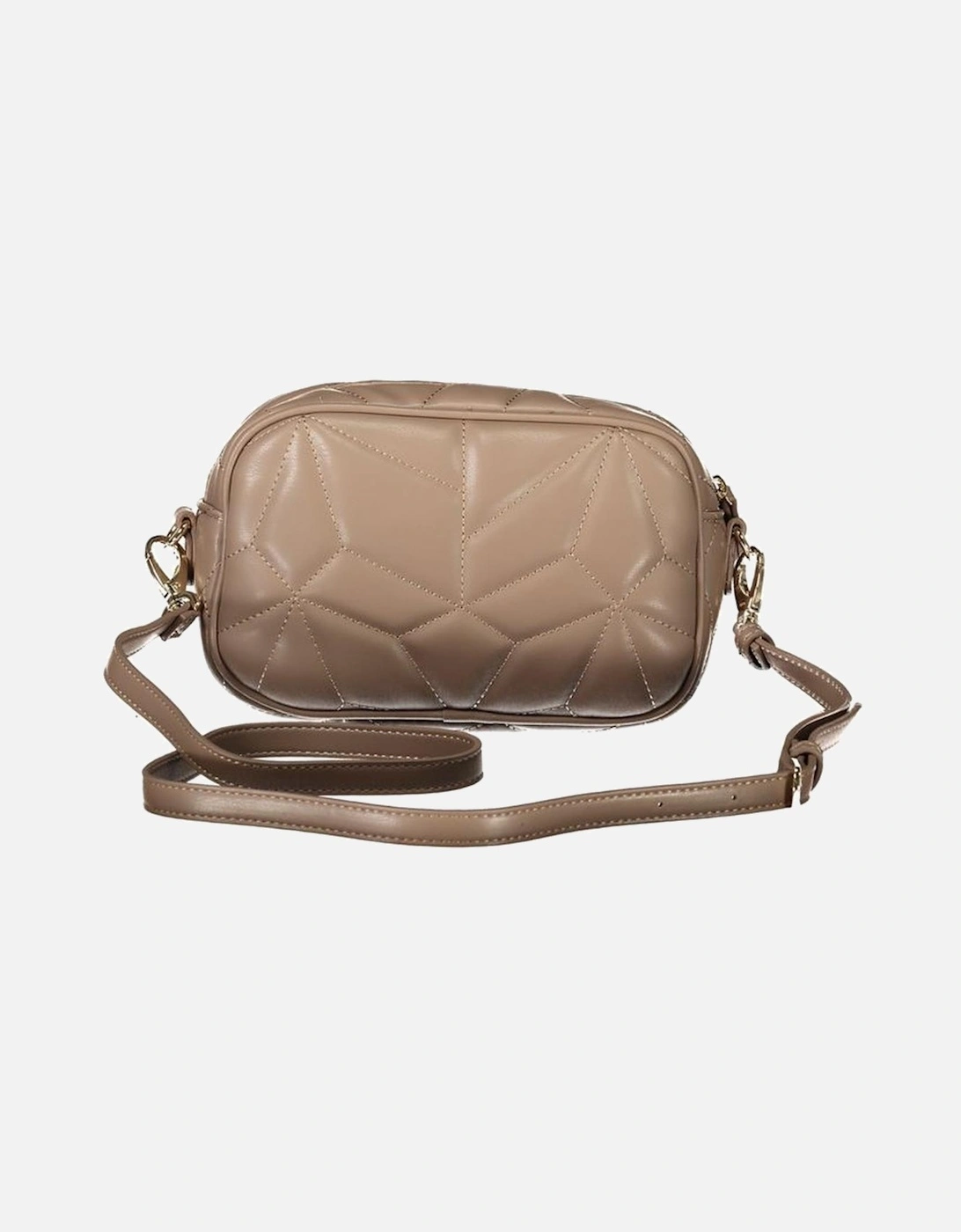 Chic Shoulder Bag with Adjustable Strap and Zip Closure Women - Brown