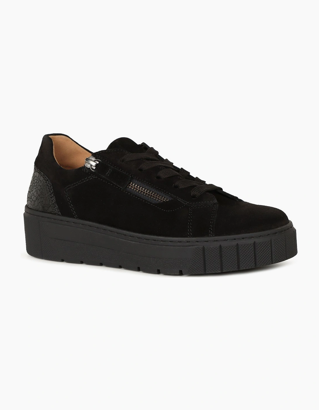 Gabor Women's Ferry Womens Trainers - Black - Size: 4