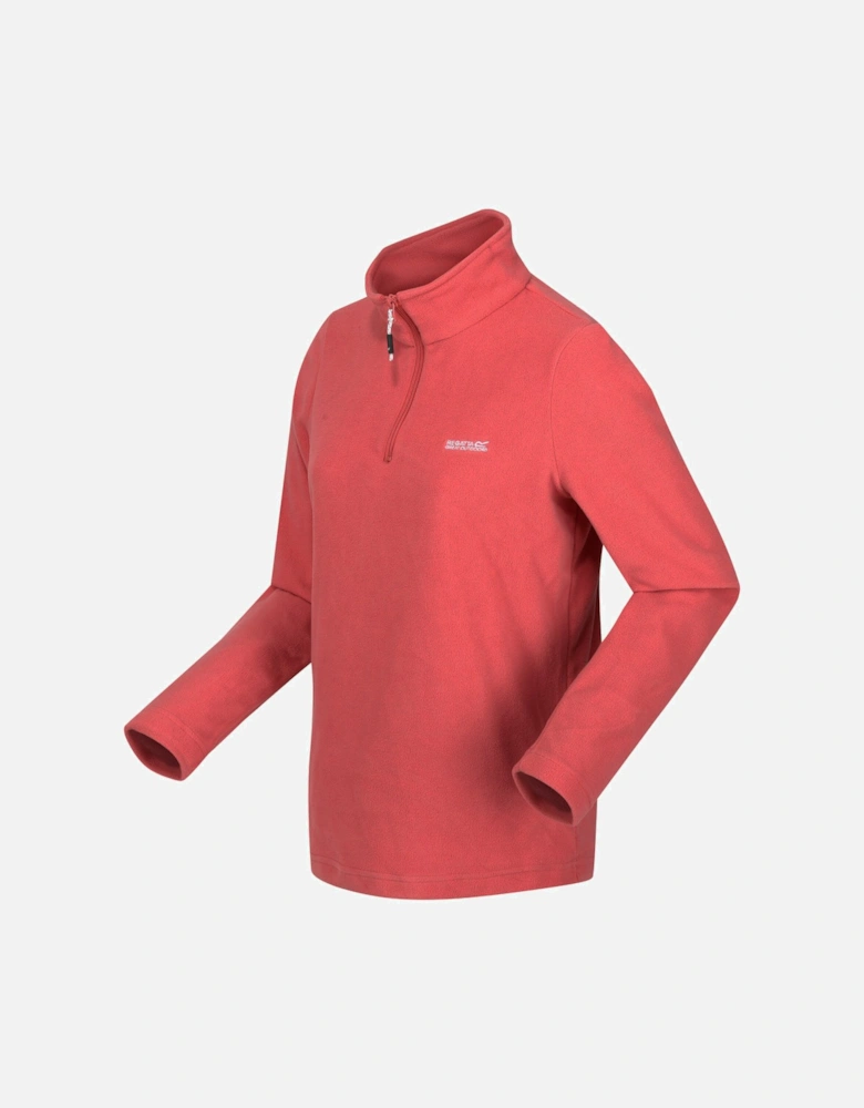 Great Outdoors Womens/Ladies Sweetheart 1/4 Zip Fleece Top